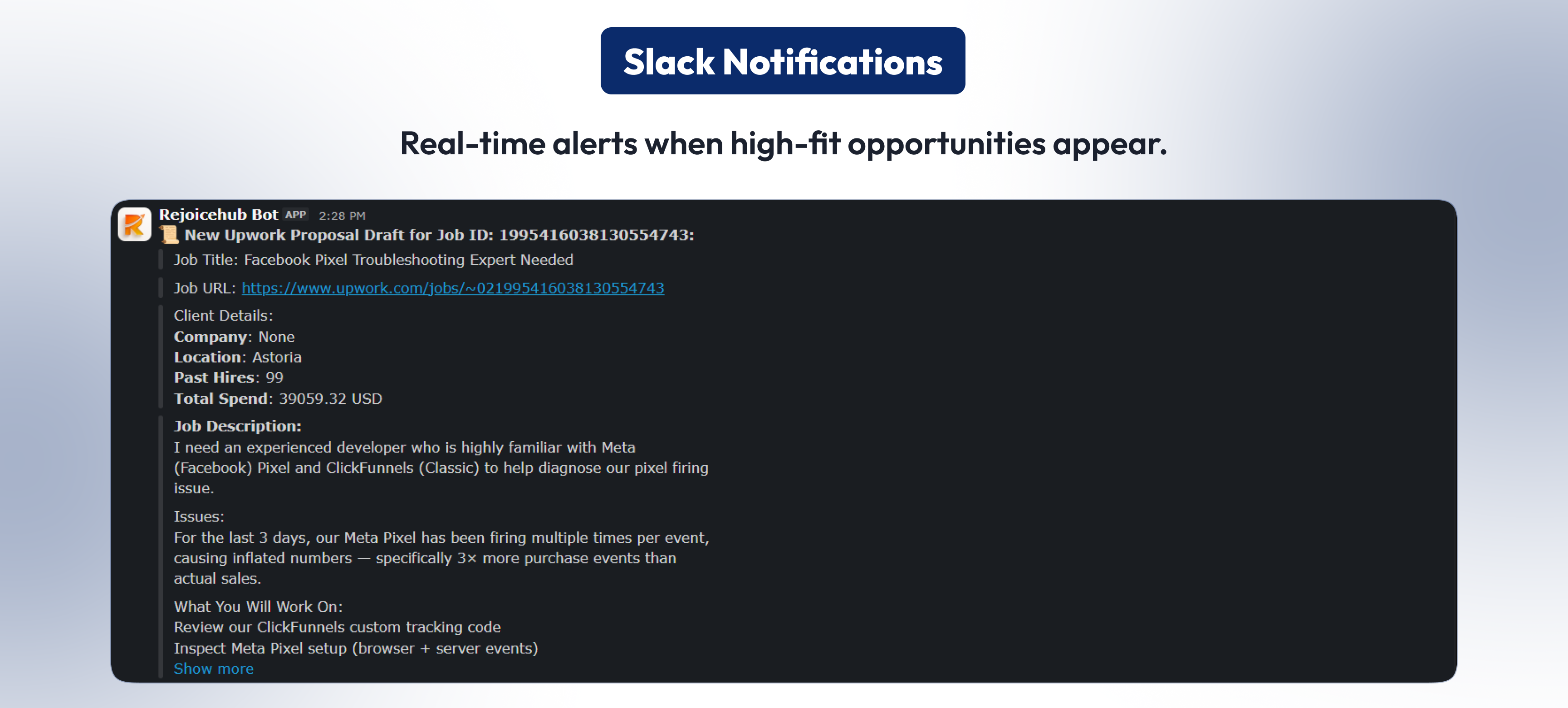 Upwork Agent slide 8