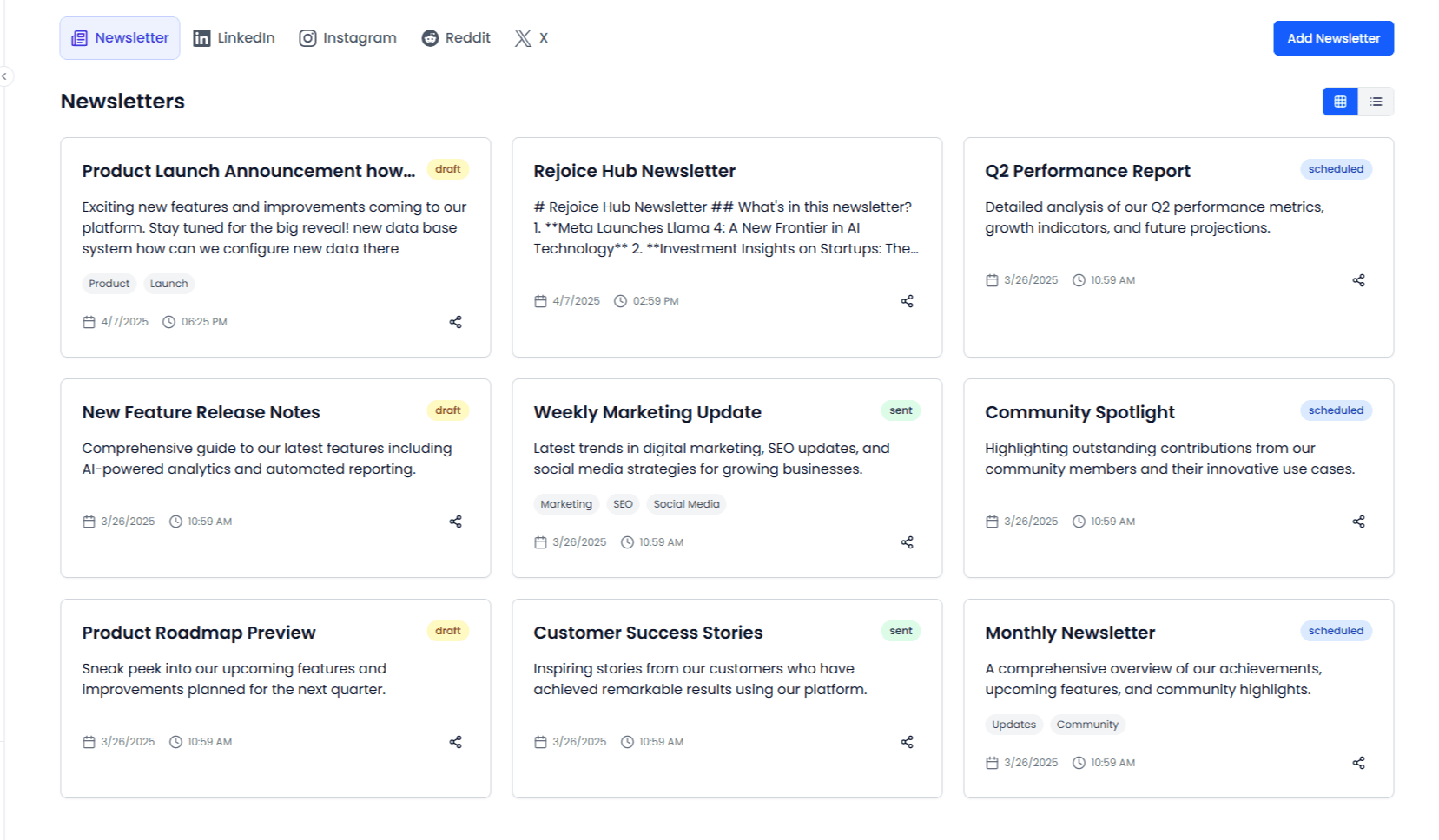 Newsletter AI Agent